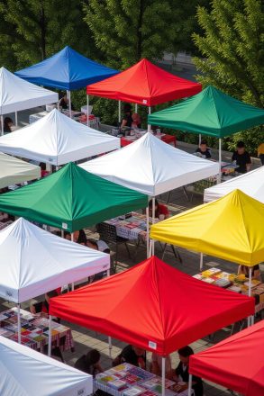 Foldable Canopy Tent (Gazebo) – 6ft x 6ft (2m x 2m)