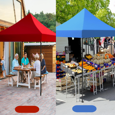 Foldable Gazebo Canopy | Retractable Tent 10ft X 10ft