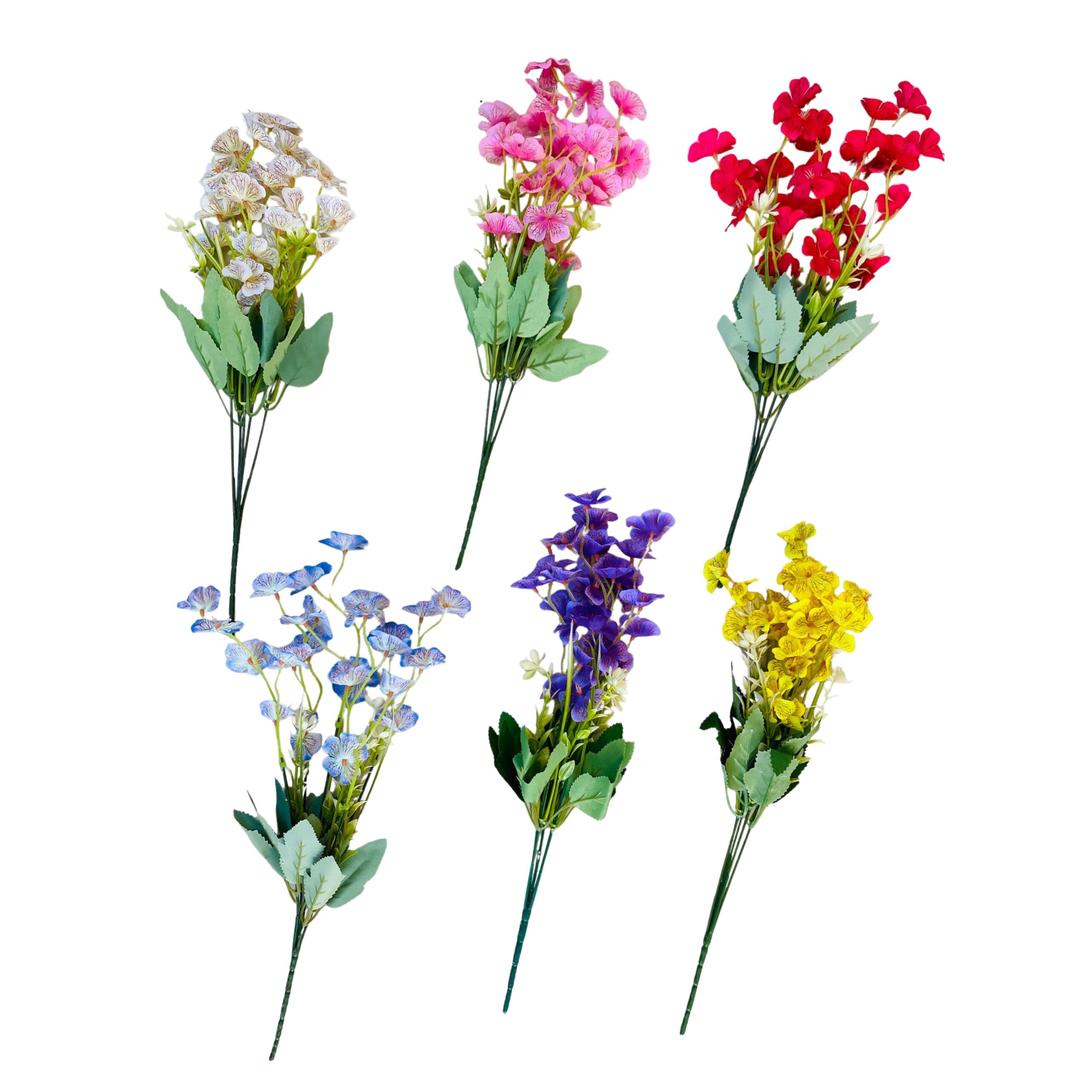 191-scaled-1.jpg Vibrant Multi-Color Artificial Flower Bouquet - Image 1