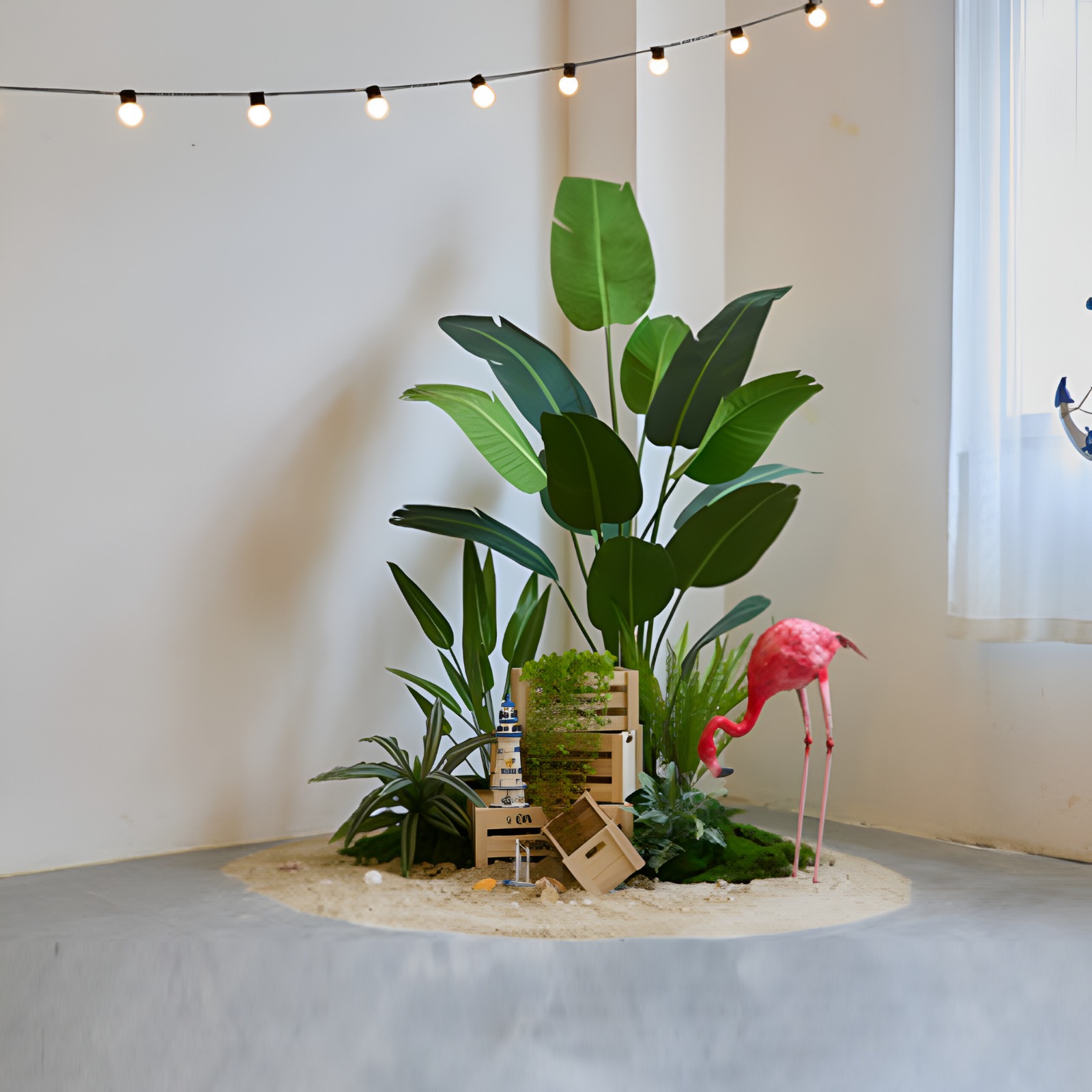 IMG-20250522-WA0034.jpg Premium Landscape Design with Artificial Plants and Decorative Moss – Versatile Office, Home & Hotel Decor - Image 1