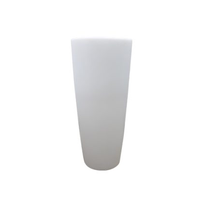 Marble white vase