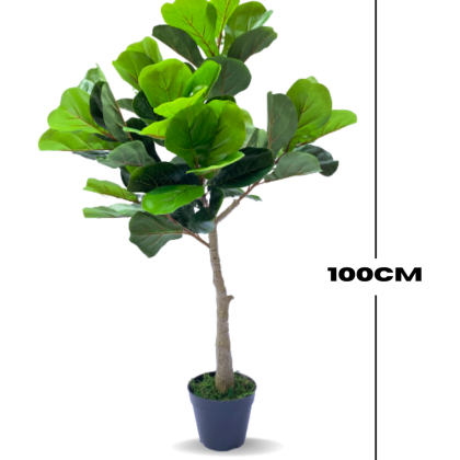 ARTIFICIAL FIDDLE LEAF PLANTS FOR INDOOR/OUTDOOR DESIGN