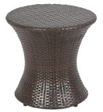 Rattan Hour glass Side Table