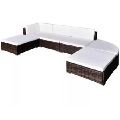 Rattan Garden Sofa Set Corner