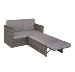 Rattan sofa Corfu