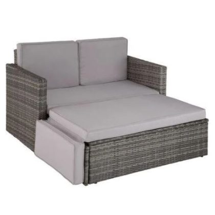 Rattan sofa Corfu