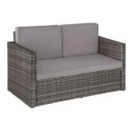 Rattan sofa Corfu