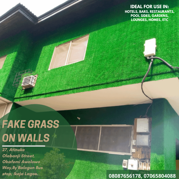 Artificial GRASS ON WALLS