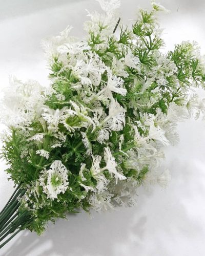 White artificial flower decor for home table wedding flower plastic Gypsophila Fake Flowers Photo Props