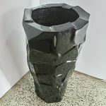 JAGGED EDGE FIBERGLASS PLANTERS FOR OUTDOOR DESIGN