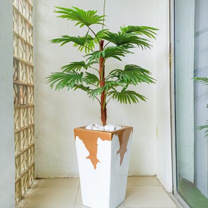 60cm Tapered fiberglass flower vase / pot / planterglass Flower Vase