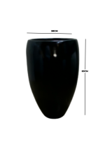 80CM CLASSIC FIBERGLASS FLOWER POTS FOR OUTDOOR DECOR