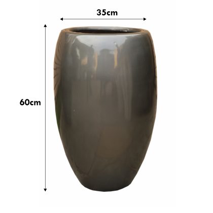 60cm Classic fiberglass pot / Vase / Planter