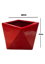 PENTAGON FIBERGLASS FLOWER PLANTERS FOR INTERIOR DECOR