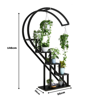 Aesthetic metal flower stand - 146cm perfect for any interior or exterior decorations