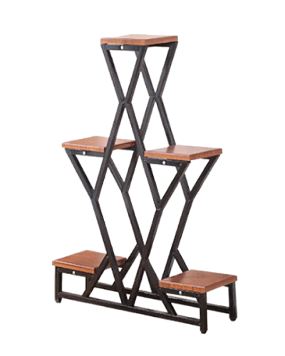 Alien six metal plant stand