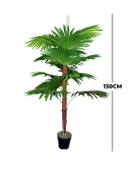 FAN PALM FAKE PLANT | ALTERNATIVE TO NATURAL FLOWER PLANT