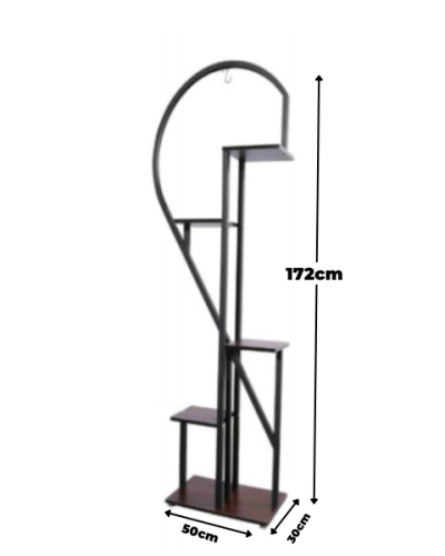 Metal Racks For Indoor Flower Decoration And Storage