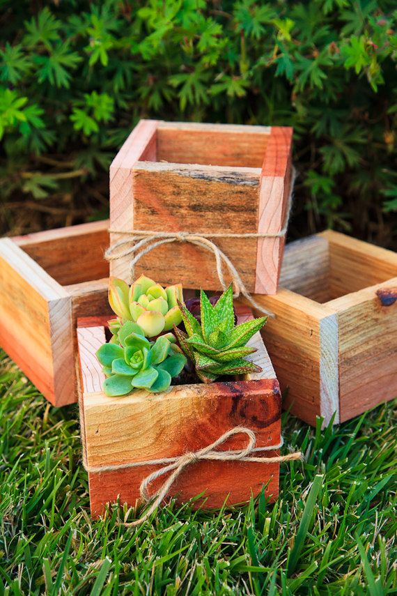 Square Wooden Flower Vases Available For Bulk Sale Purchase