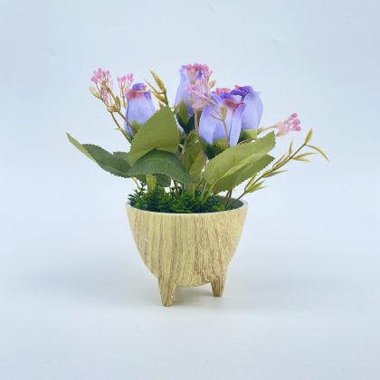 Decorative Ceramic Tabletop Flower| purple