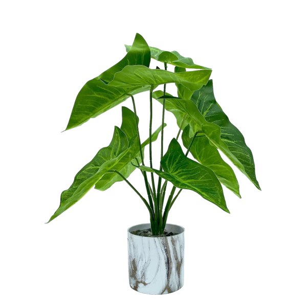 TABLETOP ARTIFICIAL PLANTS | FAUX CALADIUM PLANT| SHOP NOW