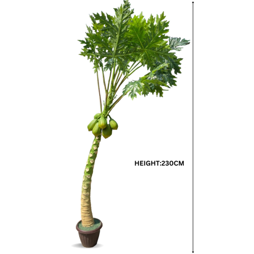 Artificial Papaya Tree For Outdoor Décor