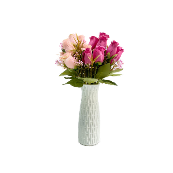 Lightweight Plastic Flower Vase For Interior Design