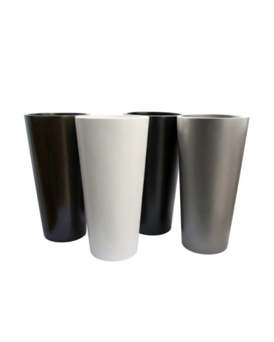 CONE FIBERGLASS PLANT PLANTERS FOR OUTDOOR DECOR