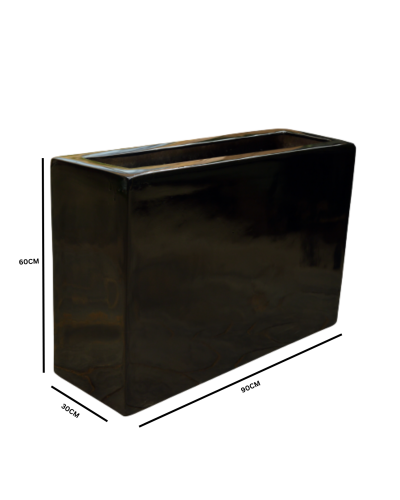 RECTANGLE FIBERGLASS PLANTER FOR OUTDOOR DECORATIONS