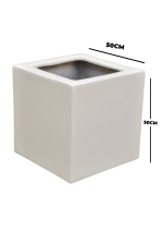 SQUARE FIBERGLASS PLANTERS | INDOOR & OUTDOOR USE