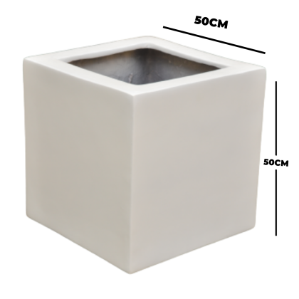 SQUARE FIBERGLASS PLANTERS | INDOOR & OUTDOOR USE