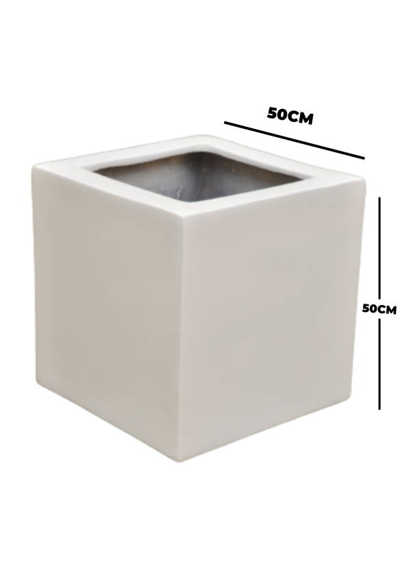 SQUARE FIBERGLASS PLANTERS | INDOOR & OUTDOOR USE