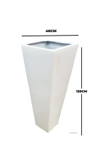 AESTHETIC FIBERGLASS FLOWER POT|OUTDOOR DECOR (BIG SIZ)