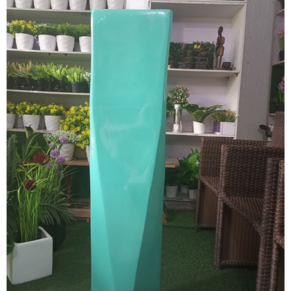 4FT PLAMOND FIBERGLASS PLANTER FOR OUTDOOR DOCORATION