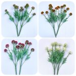 ARTIFICIAL CLOVER FLOWER VINES FOR INTERIOR DECOR