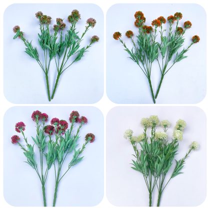 ARTIFICIAL CLOVER FLOWER VINES FOR INTERIOR DECOR