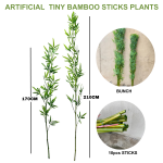 Artificial Tiny Bamboo Sticks Plants/Trees | Fake Plants Wholesales