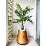 Artificial Plants/Flowers And Fiberglass Pot | Combo Of Fake Plants