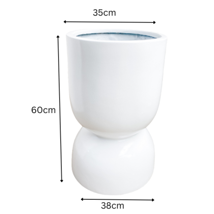 Tumbler Fiberglass Pot/Planter/Vase For Outdoor Use | Shop Now