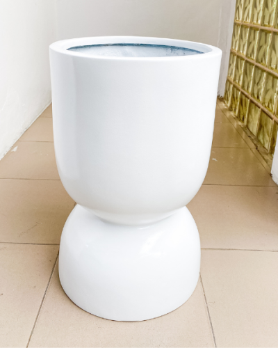 Tumbler Fiberglass Pot/Planter/Vase For Outdoor Use | Shop Now