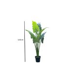 Cocoyam Artificial Plants/Flower For Indoor Home, Office Decorations