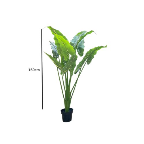 Cocoyam Artificial Plants/Flower For Indoor Home, Office Decorations