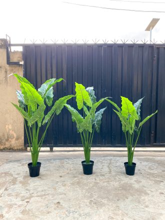 Cocoyam Artificial Plants/Flower For Indoor Home, Office Decorations