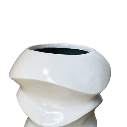 Quality Mushroom Fiberglass Vase/Pot/Planter | For Interior/Exterior Decorations