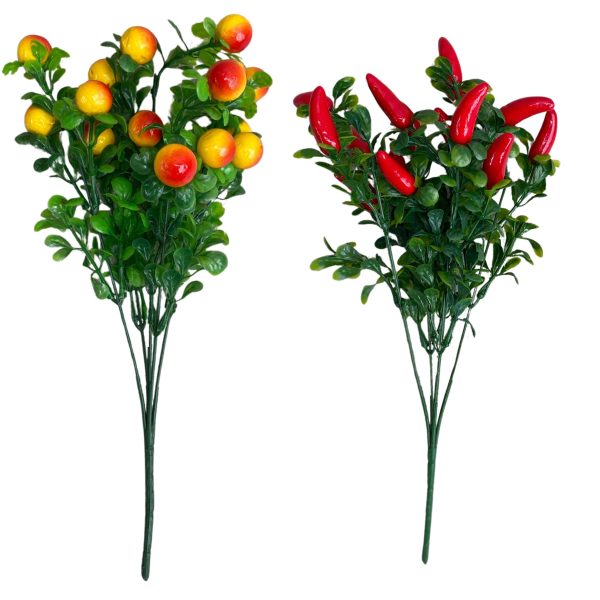Artificial Flower NR-34 – Elegant 30cm Faux Bloom for Timeless Décor - Image 1