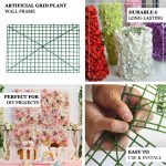 Empty wall Hedge Mat | Plastic green mesh for Decorations and Creative Setups - Image 3
