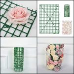 Empty wall Hedge Mat | Plastic green mesh for Decorations and Creative Setups - Image 2