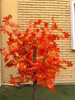 Artificial Maple Leaf Tree 160cm | Luxury Orange Indoor Artificial Plants in Nigeria - Image 4