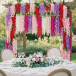 Wisteria Flowers | 105cm Artificial Colorful Hanging Flowers - Image 2