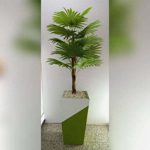Artificial Potted Fan Plants